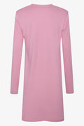 Long Sleeve Sleepshirt Pink (1)