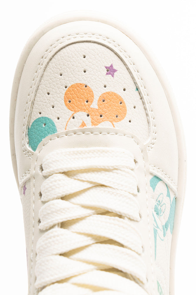 Mickey Mouse High Top Sneakers Natural (4)