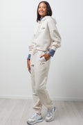 Cropped Hoodie Cream (1)