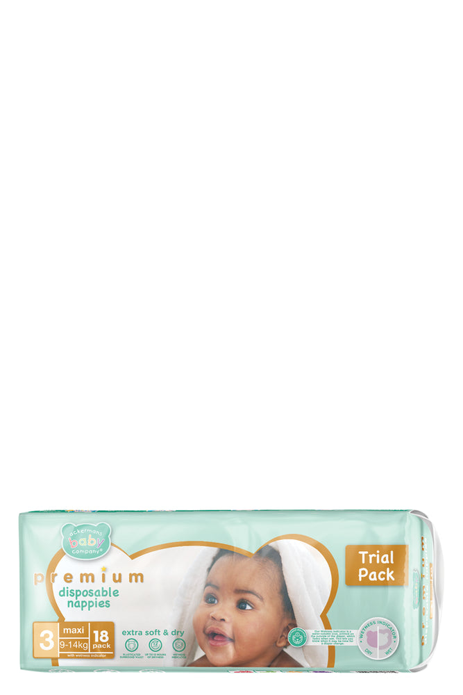 ABC Premium Maxi Nappies 18'S