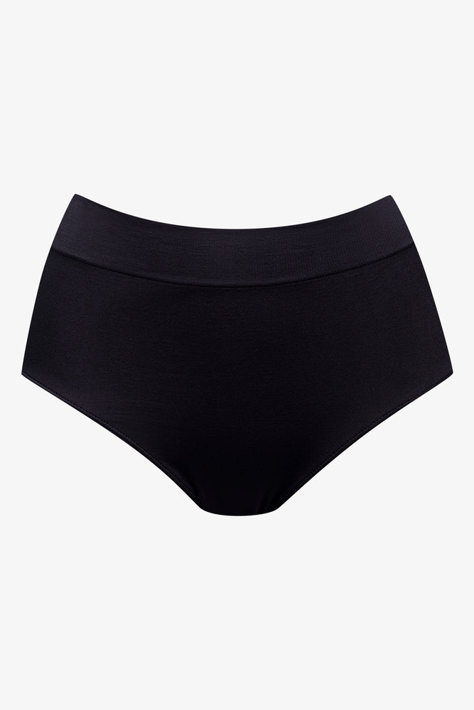 3 Pack Seamfree Briefs Dark Grey, Natural And Black (1)