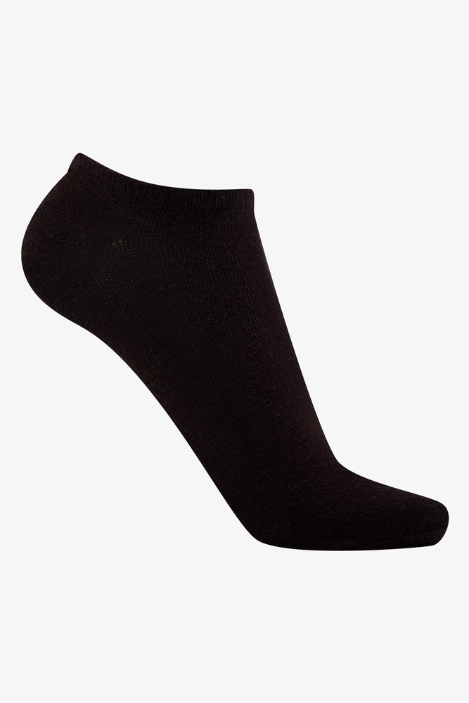 5 Pack Lowcut Socks Natural & Black (2)