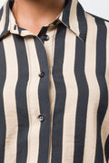 Stripe Shirt Natural & Black (3)
