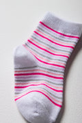3 Pack Ballerina Socks Pink (3)