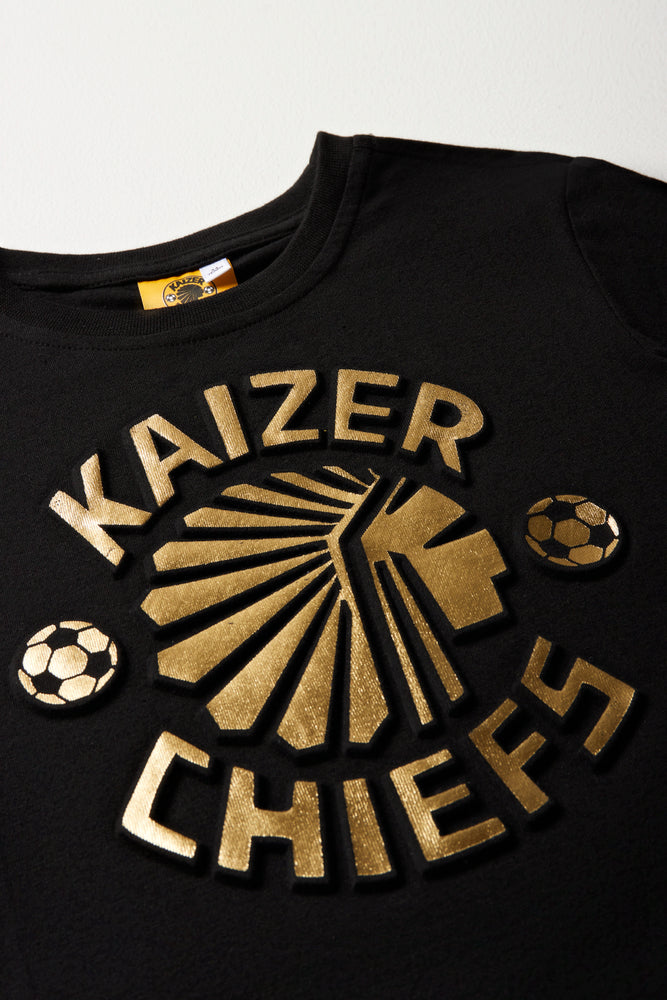 Kaizer Chiefs T-Shirt Black