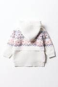 Hooded Cardigan White (2)