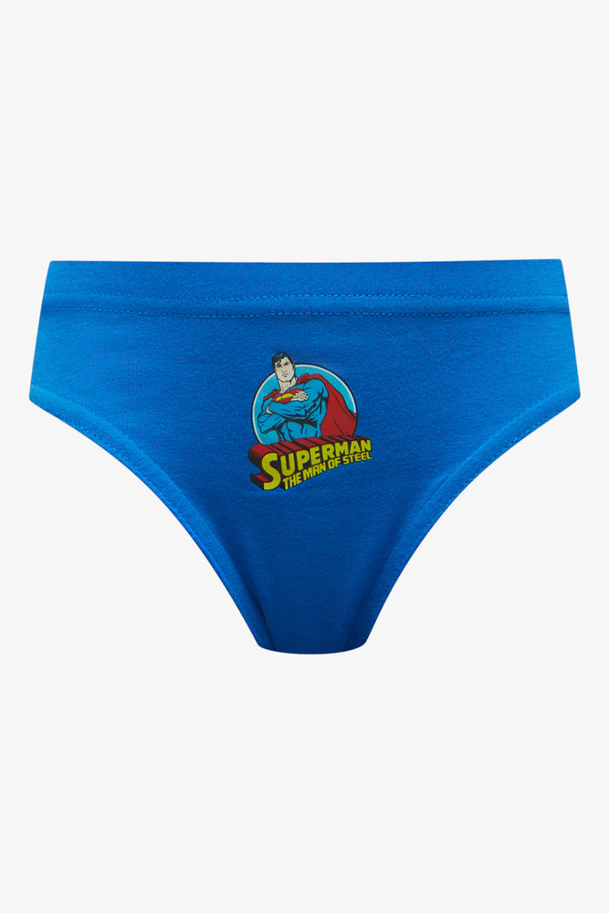 Superman 3 Pack Briefs Blue And Red (2)