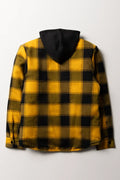 Check Shacket Black And Yellow (2)