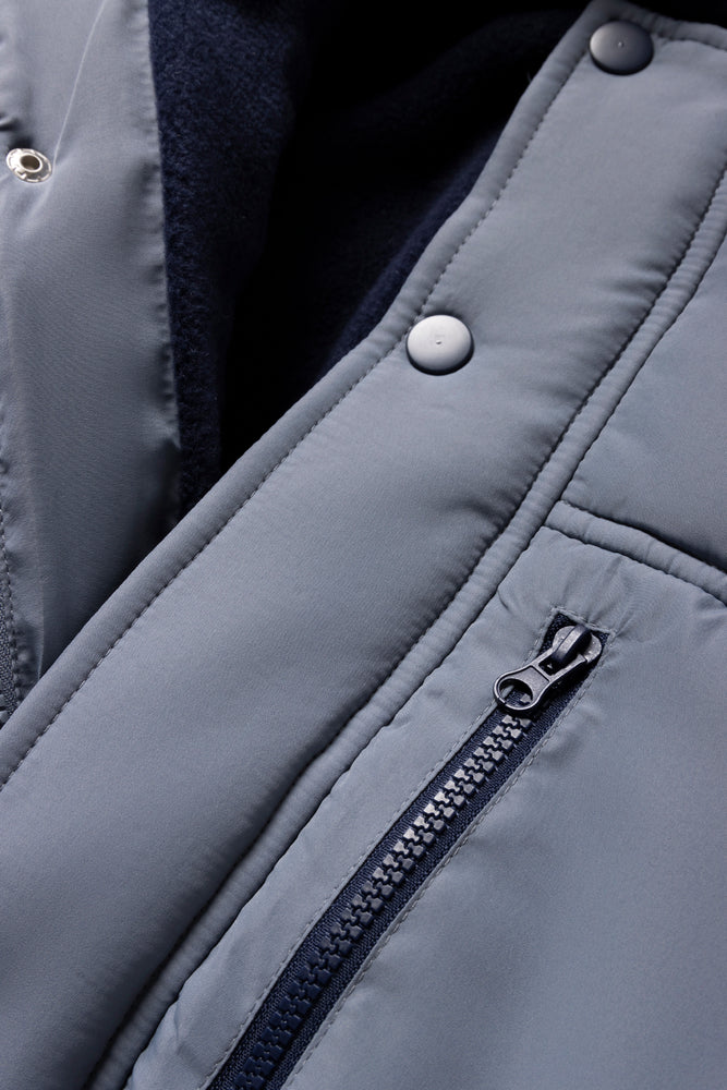 Puffer Parka Jacket Blue (1)