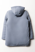 Puffer Parka Jacket Blue (2)