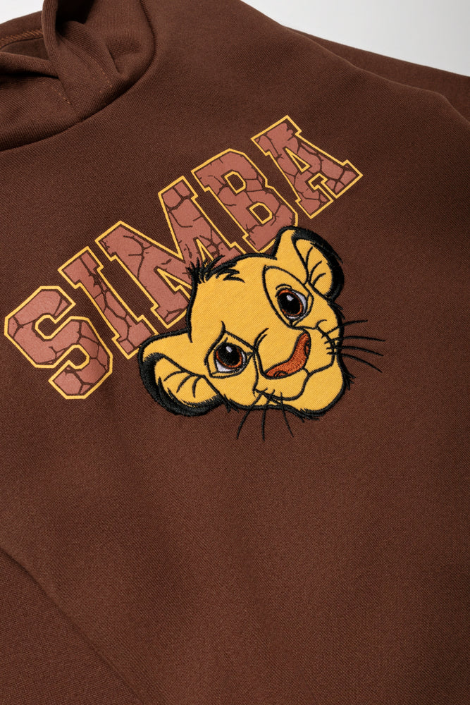 Lion King Hoodie Brown