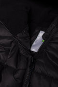 Hooded Sleeveless Jacket Black (2)