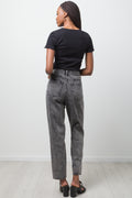 Crew Neck Short Sleeve T-Shirt Black (2)