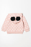 Minnie Mouse Zip Through Tracktop Pink (2)