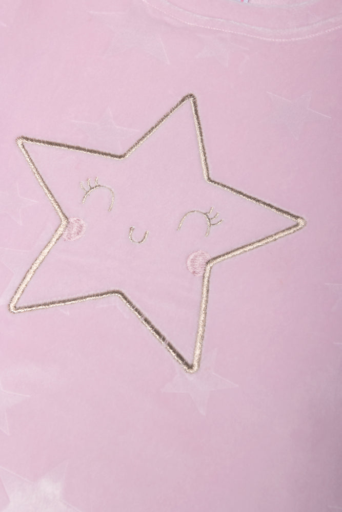 Star Pyjamas Set Pink (1)