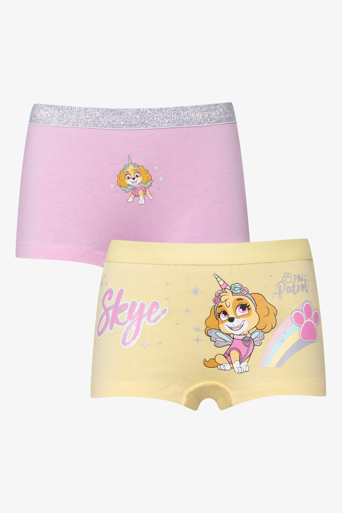 Paw Patrol 2 Pack Boylegs Yellow And Pink