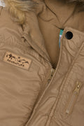 Hooded Parka Jacket Natural (1)