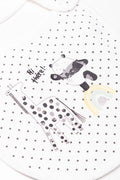 3 Pack Bibs Grey (3)