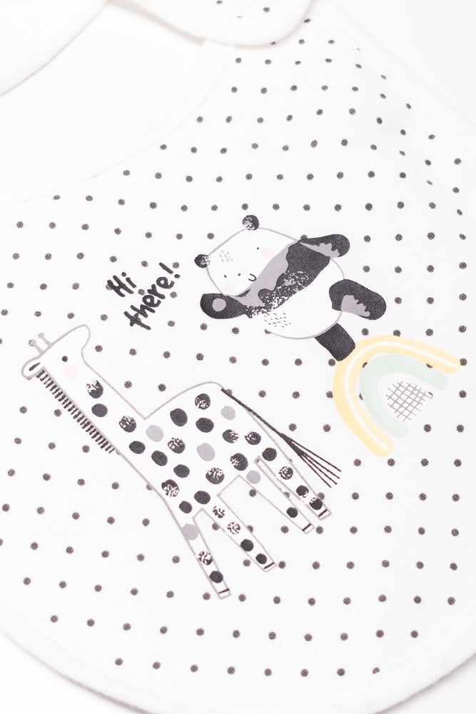 3 Pack Bibs Grey (3)