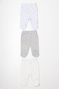 3 Pack Leggings Grey