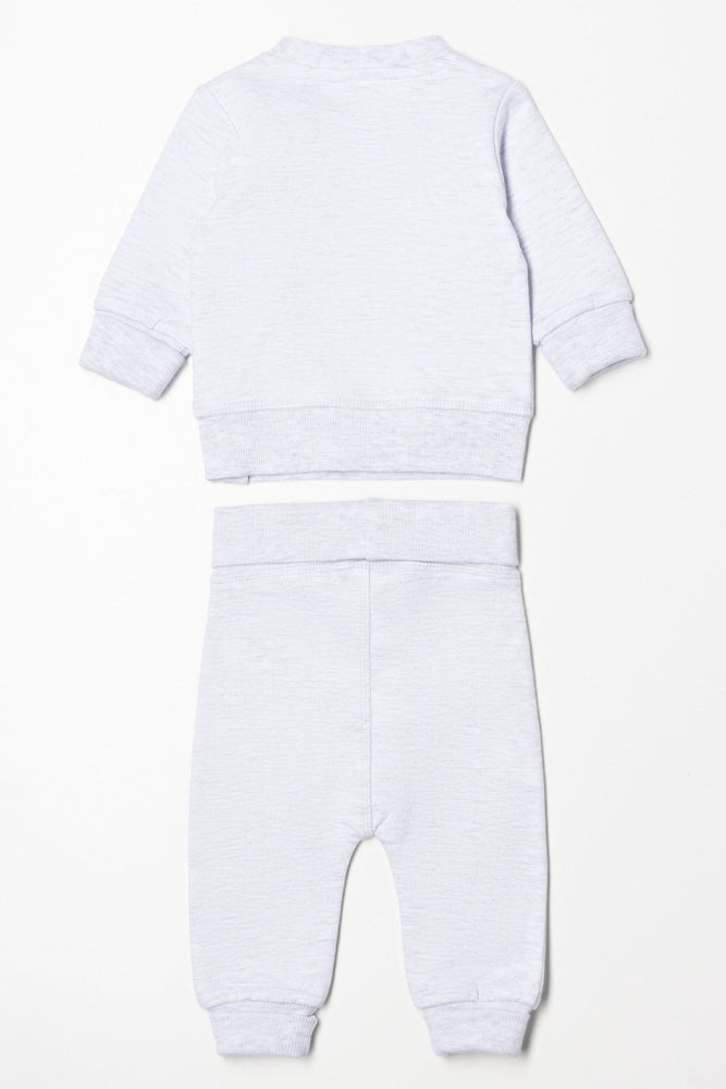 2 Piece Fleece Set Grey (3)