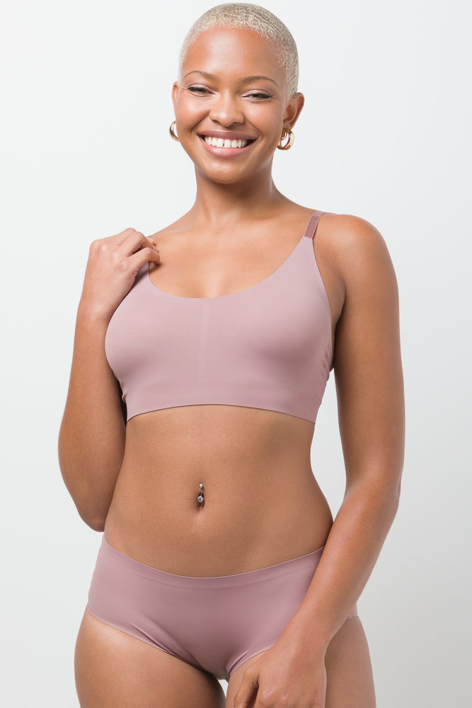 Bonded Bralette Pink