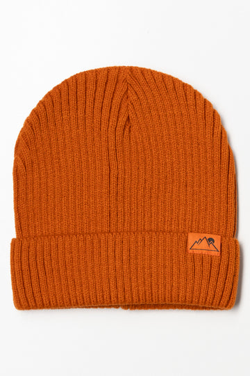 Rib Hat Rust