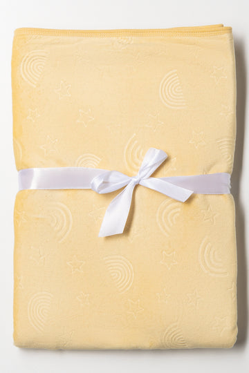 Fleece Blanket Yellow
