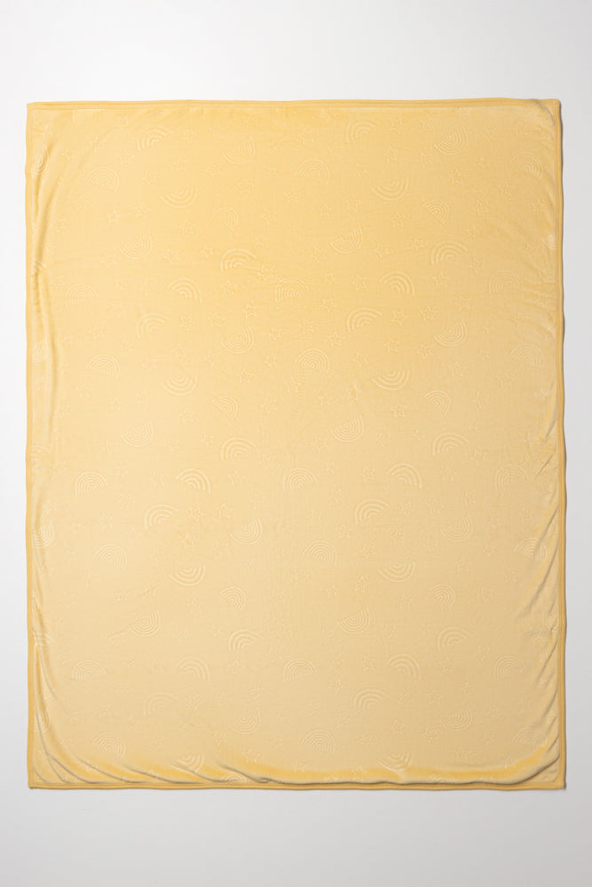 Fleece Blanket Yellow (2)