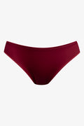 3 Pack Smooth Bikini Panties Burgundy And Natural (1)