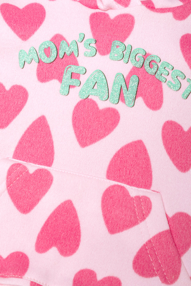 Heart Tracksuit Pink