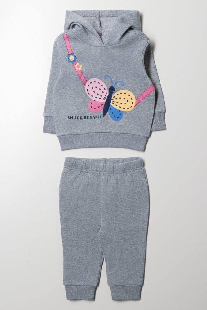 Hooded Tracksuit Grey
