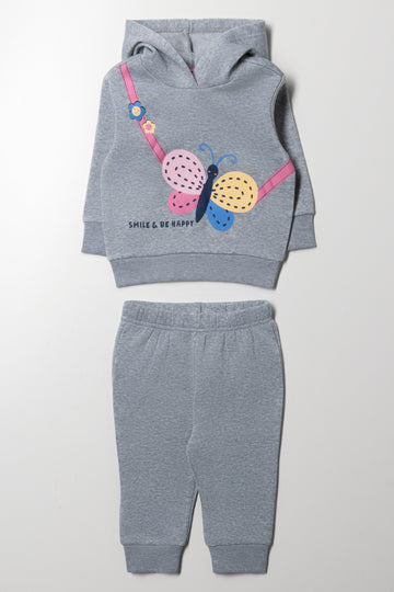 Hooded Tracksuit Grey