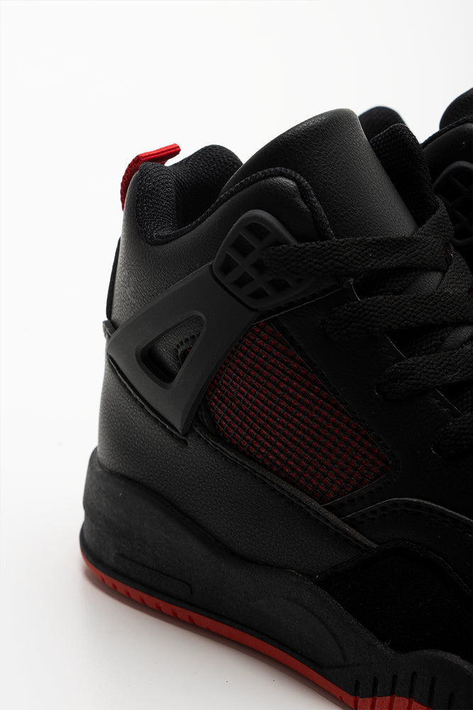 Basketball High Top Sneakers Black (3)