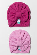 2 Pack Turbans Purple