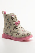 Hello Kitty Light Up Boots Cream (1)