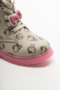 Hello Kitty Light Up Boots Cream (3)