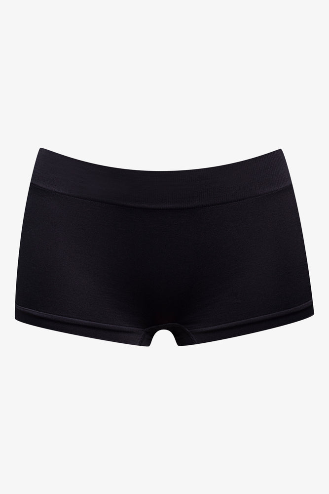 3 Pack Seamfree Boyleg Black, Natural & Grey (1)