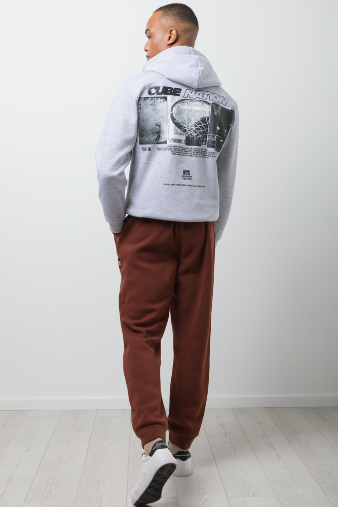 Jogger Trackpants Brown (3)