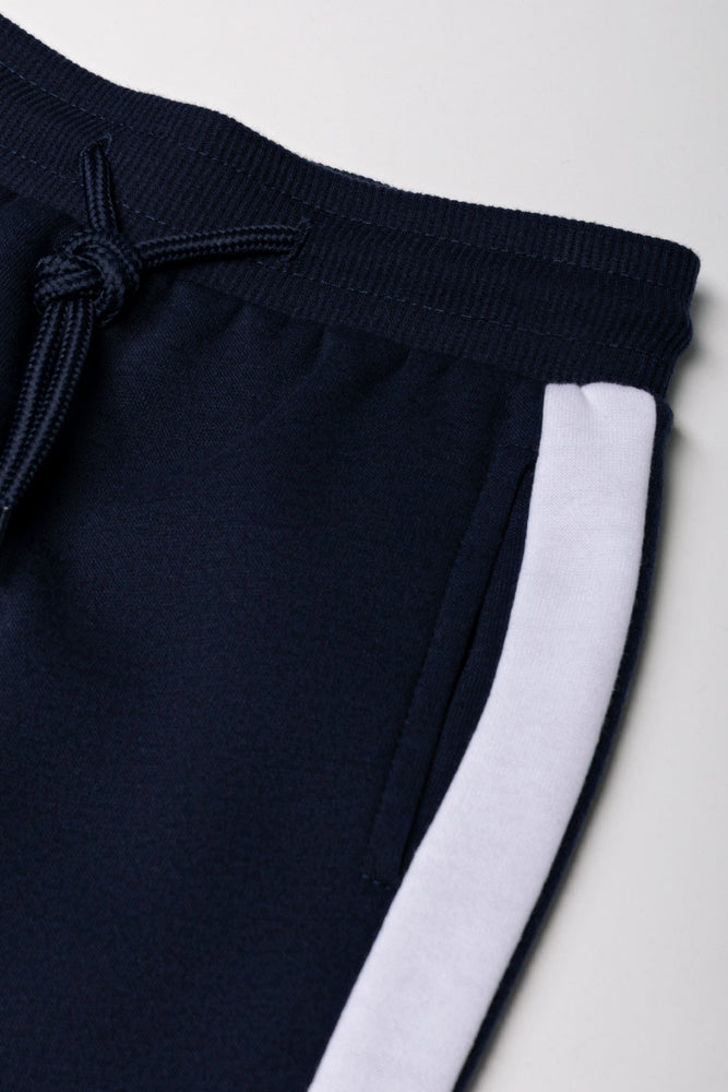 Trackpants Navy & Red