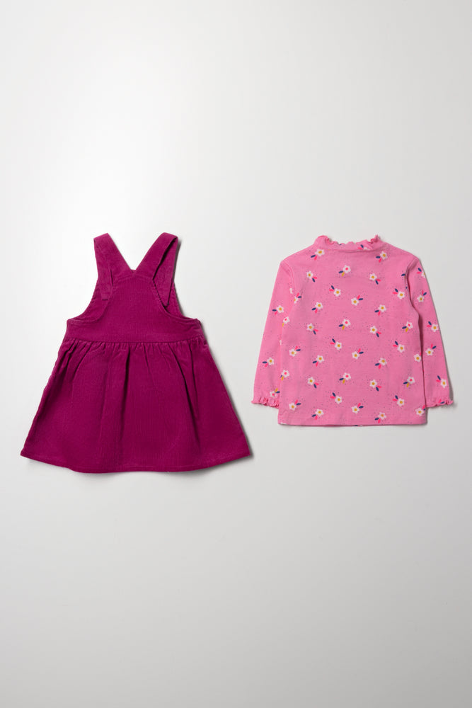 Corduroy Pinni Set Purple (3)