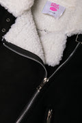 Sherpa Suede Aviator Black (1)