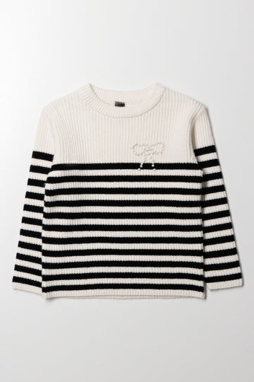 Stripe Jersey Cream