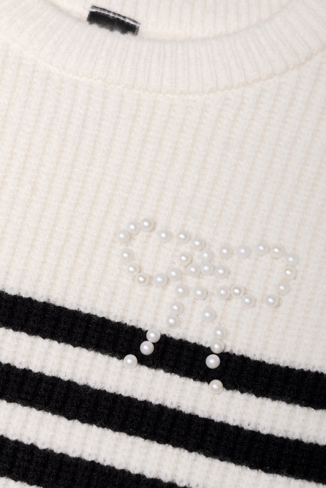 Stripe Jersey Cream