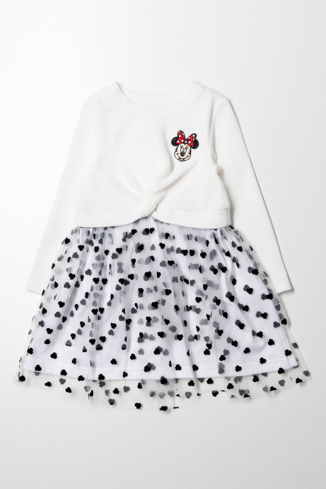 Minnie Mouse Tulle Dress White