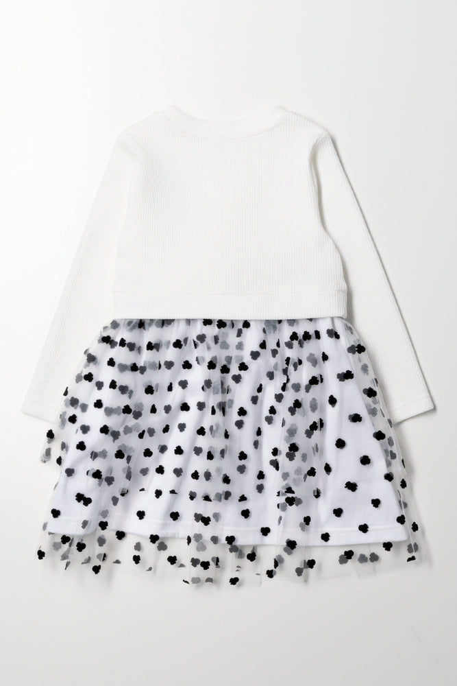Minnie Mouse Tulle Dress White (2)