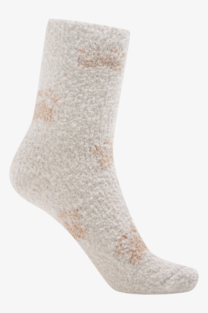 2 Pack Bear Chunky Socks Cream And Natural (1)