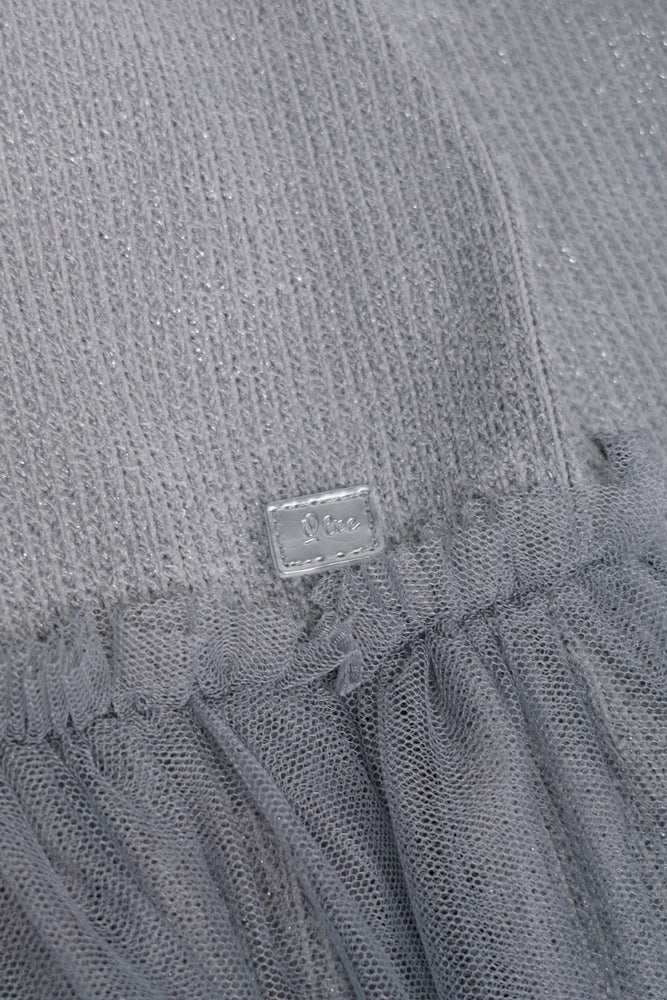Turtleneck Dress Grey