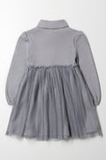 Turtleneck Dress Grey (2)