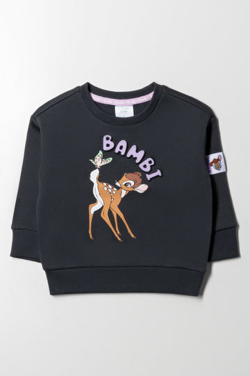 Bambi Tracktop Dark Grey